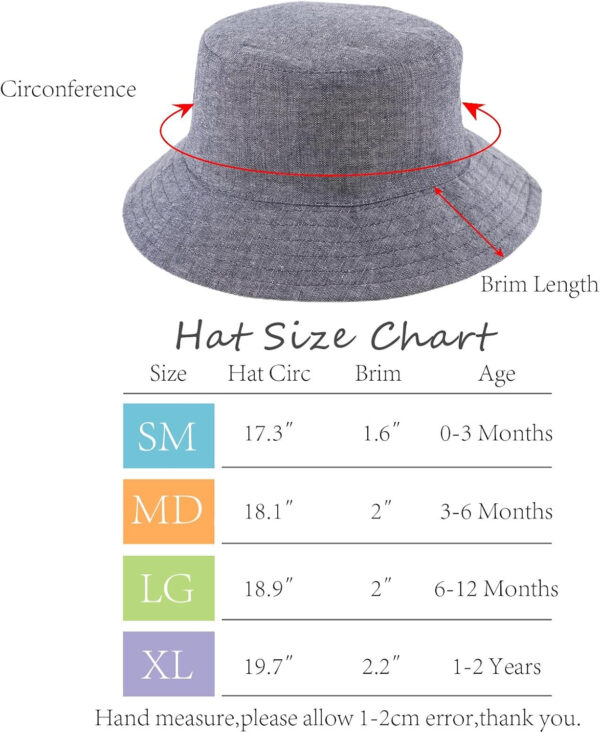 JANGANNSA Dinosaur Baby Boys Sun Hat Cotton Toddler Girls Bucket Hats Summer Sun Protect Cap for Kids