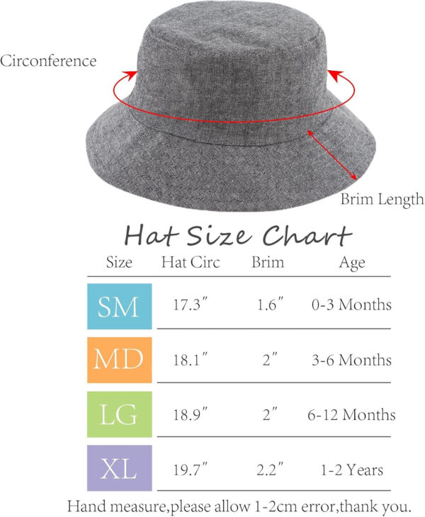 JANGANNSA Dinosaur Baby Boys Sun Hat Cotton Toddler Girls Bucket Hats Summer Sun Protect Cap for Kids