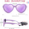 COASION Baby's First Sunglasses with Strap, Unbreakable Polarized Newborn Infant Heart Sunglasses for Ages 0-24 Months