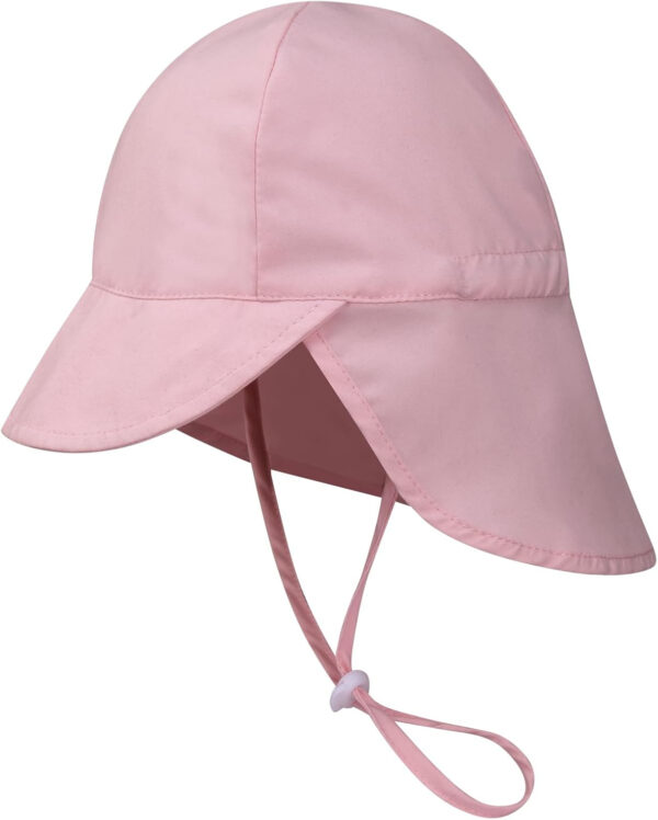 2 Pack Baby Sun Hats UPF 50+ Toddler Beach Hat for Girls Boys 0-4 Years