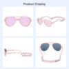 688c3e8070560f6ea52dcce74c35a39b91216332c17f89f54282c.jpg COCOSAND Baby Boys Girls Aviator Sunglasses with Strap Polarized Flexible Retro Pilot for Infants Toddler Age 0-24 Months