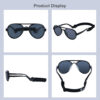 688c3e9a1cb8223b54ba538452125cfdc1b11dce8dbe01108653e.jpg COCOSAND Baby Boys Girls Aviator Sunglasses with Strap Polarized Flexible Retro Pilot for Infants Toddler Age 0-24 Months