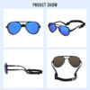 688c3e9e2bbafbe18d00705a52a437ef200f2f27e8dfc3c2e99e0.jpg COCOSAND Baby Boys Girls Aviator Sunglasses with Strap Polarized Flexible Retro Pilot for Infants Toddler Age 0-24 Months