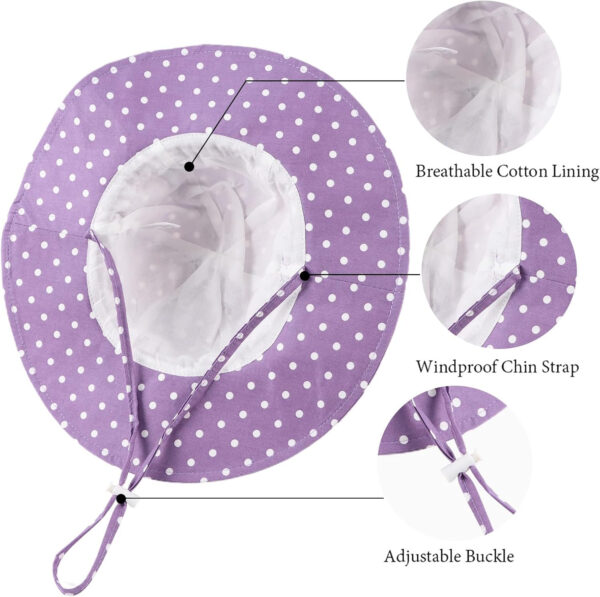 Bow Baby Girls Bucket Hat Infant Toddler Summer Cap Sun Protect Kids Hat for Girls