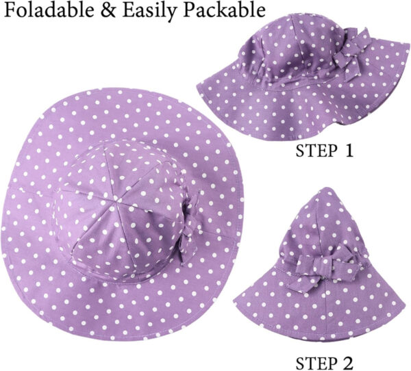 Bow Baby Girls Bucket Hat Infant Toddler Summer Cap Sun Protect Kids Hat for Girls