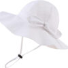 Bow Baby Girls Bucket Hat Infant Toddler Summer Cap Sun Protect Kids Hat for Girls