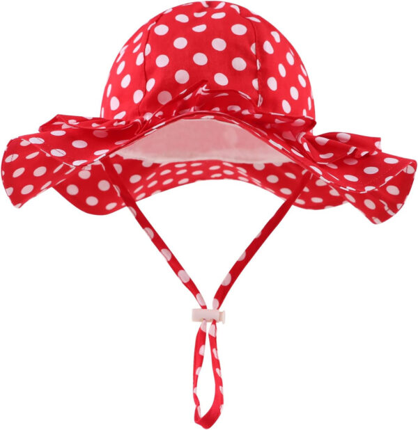 Bow Baby Girls Bucket Hat Infant Toddler Summer Cap Sun Protect Kids Hat for Girls