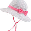 Bow Baby Girls Bucket Hat Infant Toddler Summer Cap Sun Protect Kids Hat for Girls