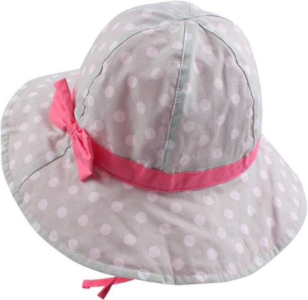 Bow Baby Girls Bucket Hat Infant Toddler Summer Cap Sun Protect Kids Hat for Girls