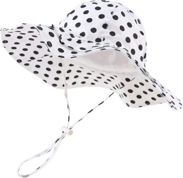 Bow Baby Girls Bucket Hat Infant Toddler Summer Cap Sun Protect Kids Hat for Girls