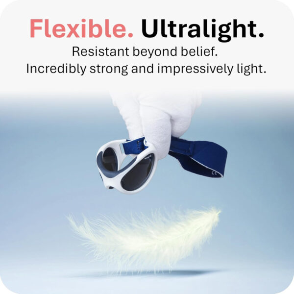 Mausito BABY sunglasses 0-24 months | Flexible BPA-Free infant sunglasses with adjustable strap | 100% UV Protection Sunnies