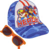ABG Boys Toddler Hat for Ages 2-4 - Paw Patrol, Thomas, Baby Shark, Mickey Mouse or Batman Kids Baseball Cap and Sunglasses