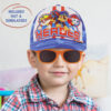 ABG Boys Toddler Hat for Ages 2-4 - Paw Patrol, Thomas, Baby Shark, Mickey Mouse or Batman Kids Baseball Cap and Sunglasses