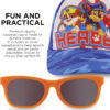 ABG Boys Toddler Hat for Ages 2-4 - Paw Patrol, Thomas, Baby Shark, Mickey Mouse or Batman Kids Baseball Cap and Sunglasses