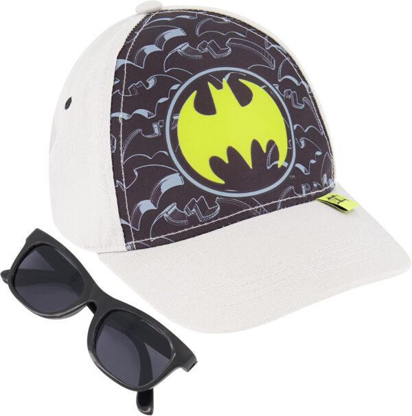 ABG Boys Toddler Hat for Ages 2-4 - Paw Patrol, Thomas, Baby Shark, Mickey Mouse or Batman Kids Baseball Cap and Sunglasses