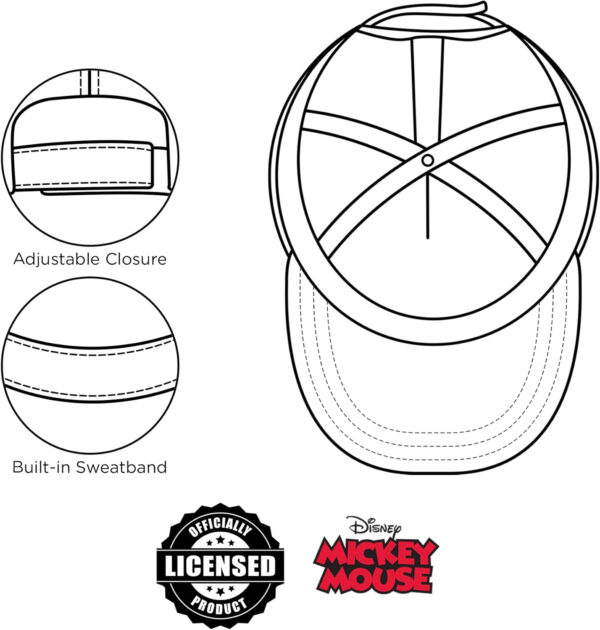 ABG Boys Toddler Hat for Ages 2-4 - Paw Patrol, Thomas, Baby Shark, Mickey Mouse or Batman Kids Baseball Cap and Sunglasses