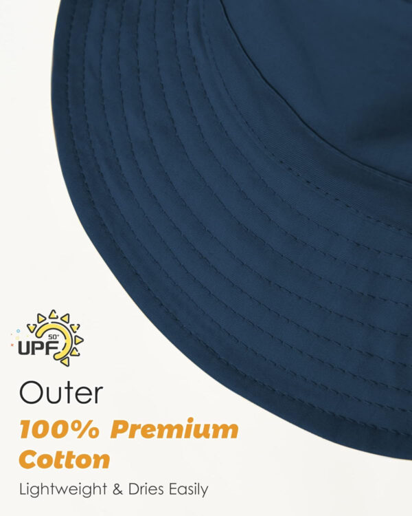 Baby Sun Hat for Boy Girl Toddler Summer Bucket Hat Kids Sun Protection Beach Hat Cotton Baby Hats