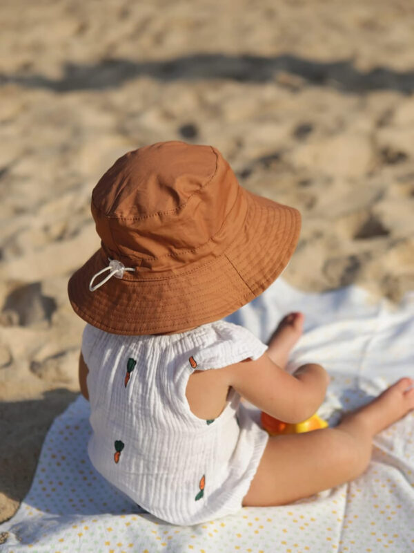 Baby Sun Hat for Boy Girl Toddler Summer Bucket Hat Kids Sun Protection Beach Hat Cotton Baby Hats