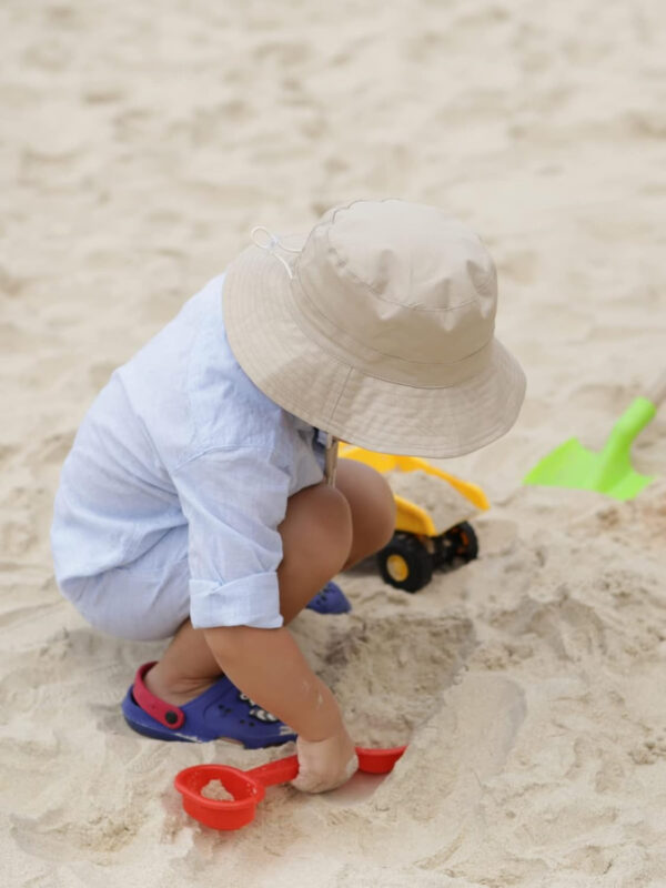 Baby Sun Hat for Boy Girl Toddler Summer Bucket Hat Kids Sun Protection Beach Hat Cotton Baby Hats