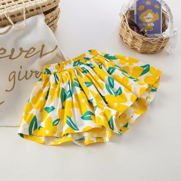 Deerhobbes Design your own Girls' Short Sets - Trendy and Comfortable Summer Outfits for Girls Fashionable Clothing Sets 4pc