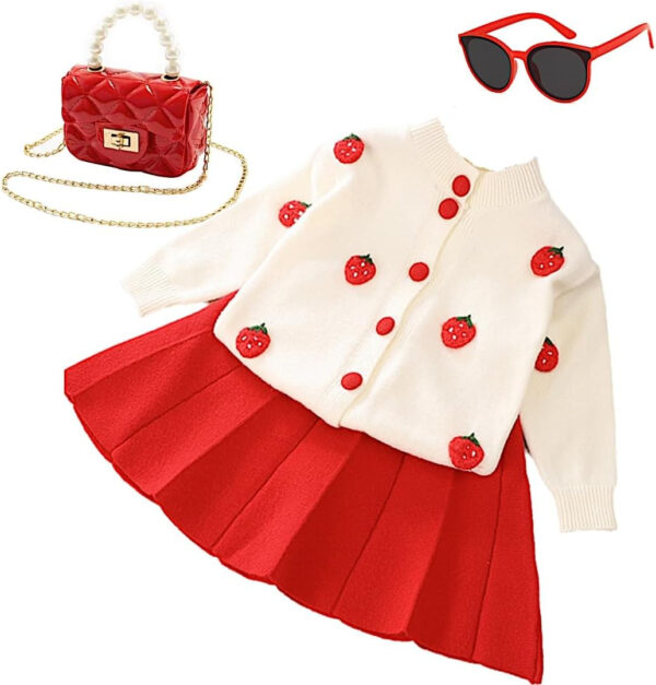 Deerhobbes Design your own Girls' Short Sets - Trendy and Comfortable Summer Outfits for Girls Fashionable Clothing Sets 4pc