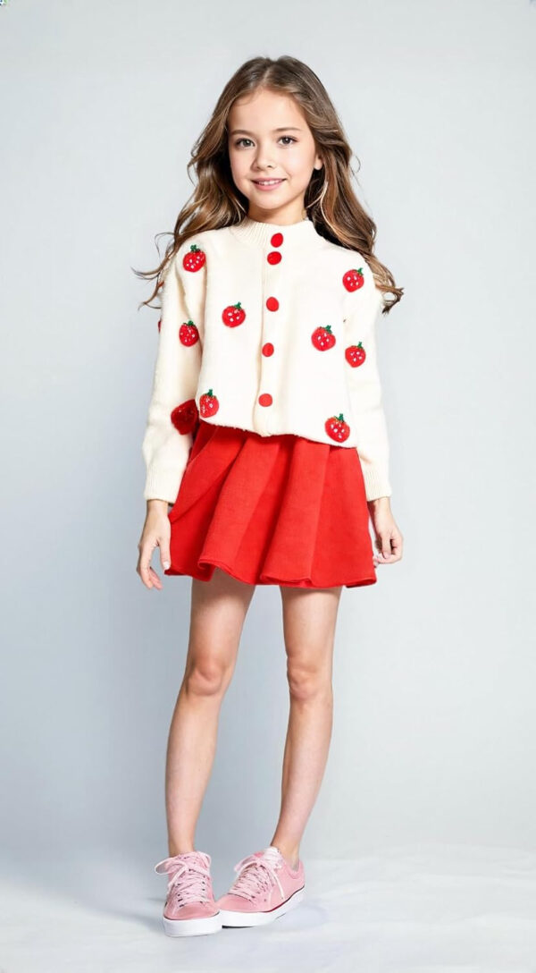 Deerhobbes Design your own Girls' Short Sets - Trendy and Comfortable Summer Outfits for Girls Fashionable Clothing Sets 4pc