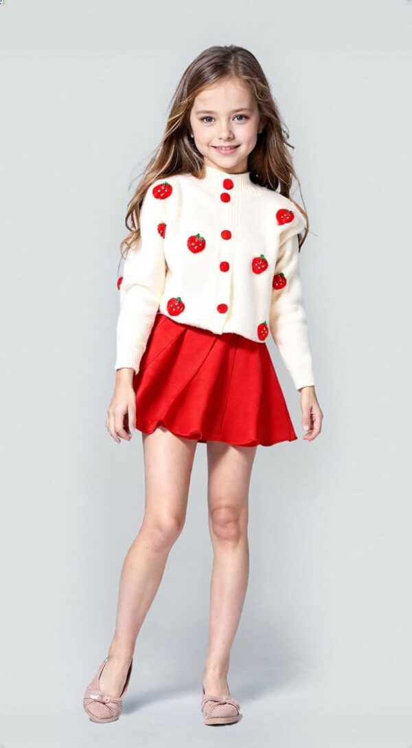 Deerhobbes Design your own Girls' Short Sets - Trendy and Comfortable Summer Outfits for Girls Fashionable Clothing Sets 4pc