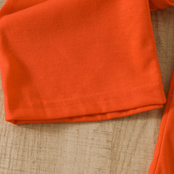 Toddler Kid Girl Clothes Casual Ruffle Sleeve Floral Printed Top Solid Pants with Belt 3PC Outfit Set