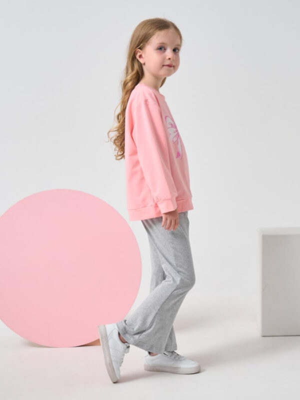 688c455e50876e2da571ae429b619798f994568d7b61fc4462648.jpg Kid Toddler Girl Summer Clothes Leopard & Heart Print Short Sleeve T-Shirt + Flared Leg Pants Outfits (Not Jeans)