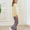 688c456d00dc753702a6f8893ec8e88b1375a99a0c17e59d54455.jpg Kid Toddler Girl Summer Clothes Leopard & Heart Print Short Sleeve T-Shirt + Flared Leg Pants Outfits (Not Jeans)