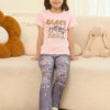 688c458d6ada508ad15af61c151f2a6180cdfa1ebbecdf08933ee.jpg Kid Toddler Girl Summer Clothes Leopard & Heart Print Short Sleeve T-Shirt + Flared Leg Pants Outfits (Not Jeans)