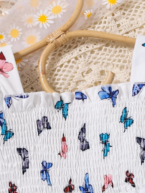 Toddler Girls Clothes Kids Short Sleeve Shirt Top Flare Pants 2 Piece Summer Spring Outfits For Girls Clothing Set