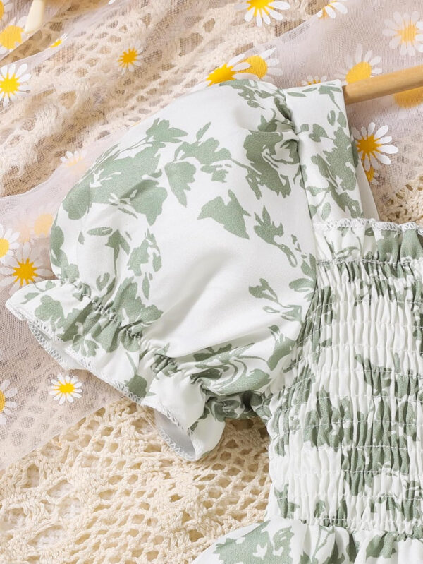 Toddler Girls Clothes Kids Short Sleeve Shirt Top Flare Pants 2 Piece Summer Spring Outfits For Girls Clothing Set