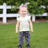 MA&BABY Toddler Girl Outfit 2T 3T 4T 5T 6T Ribbed Kids Girl Denim Summer 2-piece Outfits Tops Jeans Pants