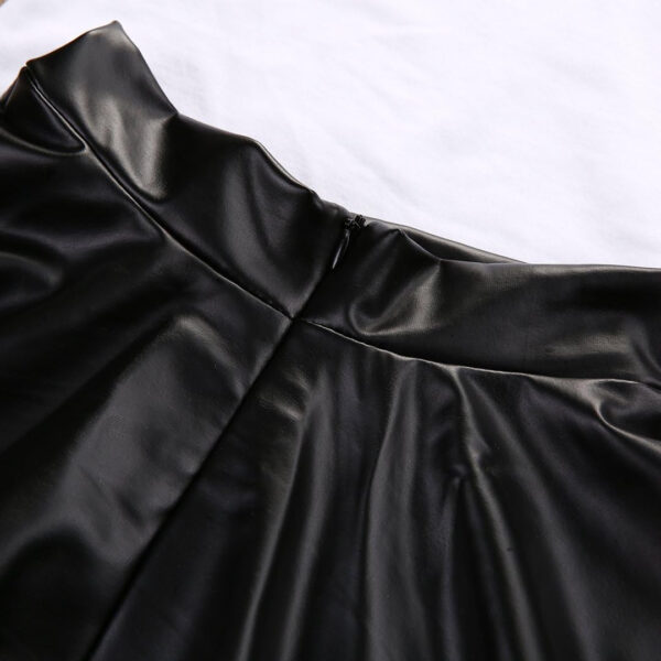 Toddler Girls Fashion Clothes Set Sassy Beauty Mini Boss Short Sleeve Tops+Mini Button Skirts Dress Summer Outfit