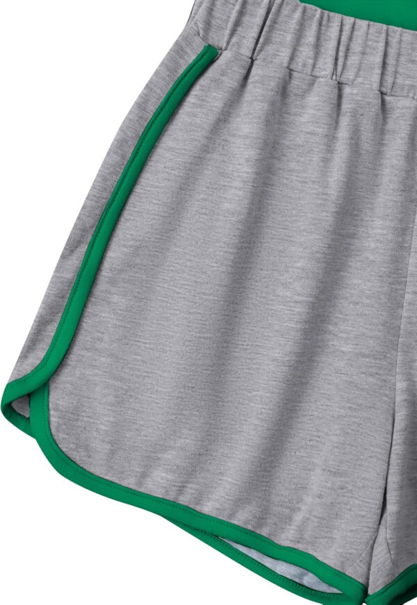 688c48e5500cab60be245b18ca0486c5f12d8852c86ddc40278c7.jpg Girl's 2 Piece Outfits Cute Summer T-Shirt and Graphic Shorts Clothing Sets