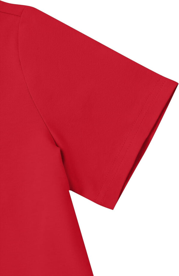 688c48eb6cdc3efe7cfa1e65efec30a65fb420947b5a77f142cae.jpg Girl's 2 Piece Outfits Cute Summer T-Shirt and Graphic Shorts Clothing Sets