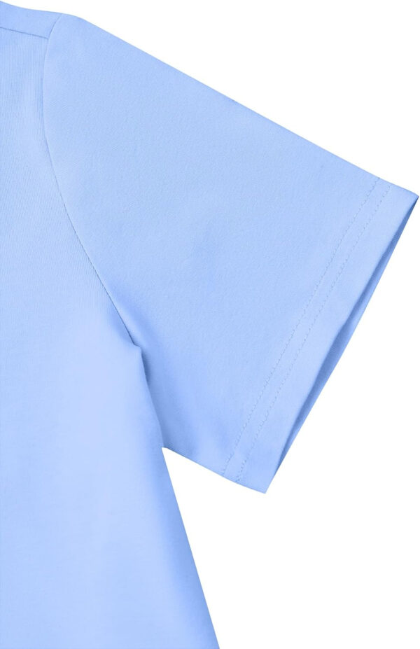 688c48fab30a136bb1f1e28880dabcafe2a4626c5196a252250b6.jpg Girl's 2 Piece Outfits Cute Summer T-Shirt and Graphic Shorts Clothing Sets