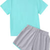 688c49002bca1e124afc7ee7a5436f66a80c54b3f12bf4269003f.jpg Girl's 2 Piece Outfits Cute Summer T-Shirt and Graphic Shorts Clothing Sets
