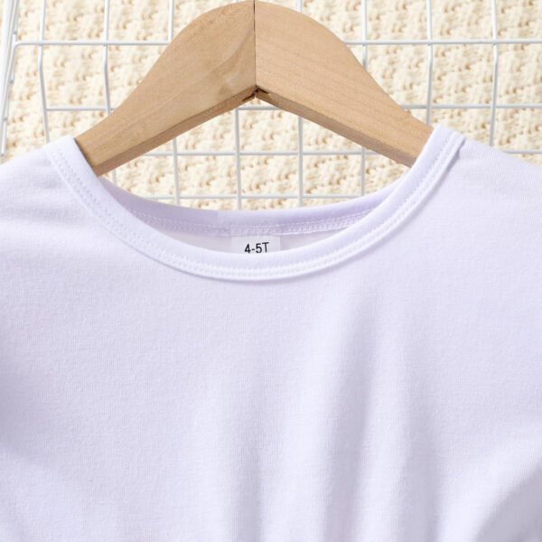 Toddler Baby Girl Bell Bottoms Outfits Ruffle Short Sleeve Shirt Tops and Floral Flared Pant Set