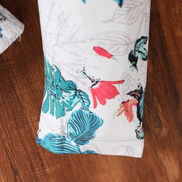 Toddler Baby Girl Clothes Floral Outfit Ruffle Sleeve Shirt with Headband 3PC Pant Set Fall Clothing for Girl