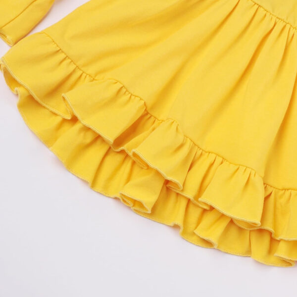 Toddler Baby Girl Clothes Floral Outfit Ruffle Sleeve Shirt with Headband 3PC Pant Set Fall Clothing for Girl