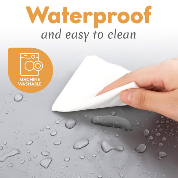 Kopi Baby Portable Diaper Changing Pad - Baby Diaper Changer Travel Bag with Wipes Pocket, Smart Design Portable Changing Mat, Infant Travel Station Kit, Gift for Newborn Girl & Boy - Grey, Classic