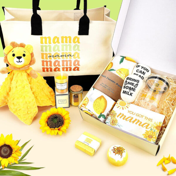 New Mom Gifts & Baby Girl Gift Set for Newborn,12PCS Baby Shower Gifts, Newborn Baby Girl Gifts,Pregnancy Gifts for Expecting Mom,New Mom Care Package After Baby, Pregnancy Gifts for Women and Baby