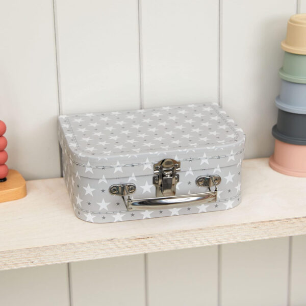 Newborn Baby Girl Gifts Set New Baby Hampers Present for Baby Girl Unique Suitcase Memory Box Cute Soft Congratulations Milestone Pink Bunny Comforter Blanket