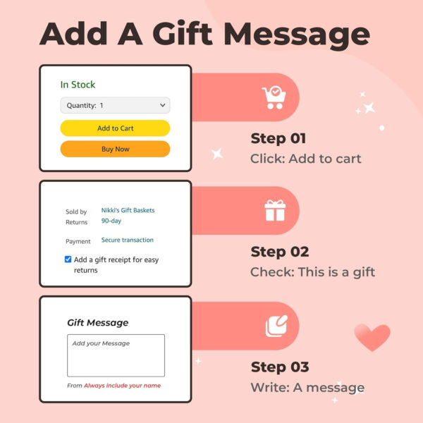 Joyful Arrival Deluxe Baby Girl Gift Basket | 20-Piece Newborn Baby Girl Gift Set | Baby Gift for Expecting Moms and Gender Reveals | New Baby Gift Basket | Baby Gift Set - Pink | Nikki's Gift Baskets