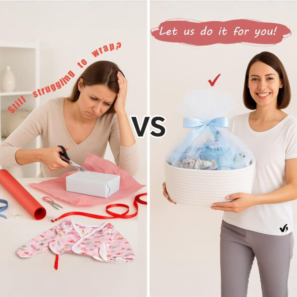 27-Piece Baby Shower Gifts for Boys, Newborn Essentials Must Haves,Large Baby Boy Gift Basket Set Essential Stuff,Gender Reveal Gifts,Rattle Swaddle,Blue,Baby Registry Search,Diaper Caddy Organizer