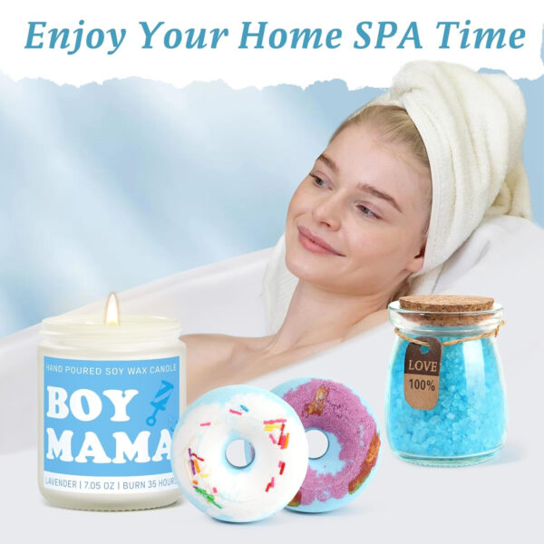 New Mom Gifts & Baby Girl Gift Basket, Baby Shower Gifts for Expecting Mom To Be, Postpartum Gifts For Moms, New Mom Care Package After Birth, First Time Mothers Day Birthday Gifts for Women