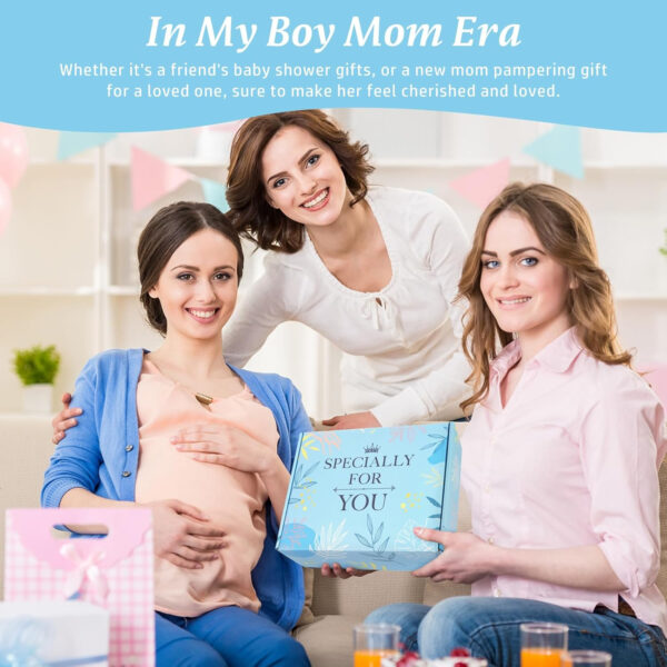 New Mom Gifts & Baby Girl Gift Basket, Baby Shower Gifts for Expecting Mom To Be, Postpartum Gifts For Moms, New Mom Care Package After Birth, First Time Mothers Day Birthday Gifts for Women