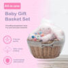 Deluxe Baby Shower Gifts Set for Girl, 21 New Baby Essentials, Gifts for Expecting Moms, Unique Baby Girl Gifts,Baby Girl Clothes,Socks,Blanket & Washcloths,Pink - Gift Baskets